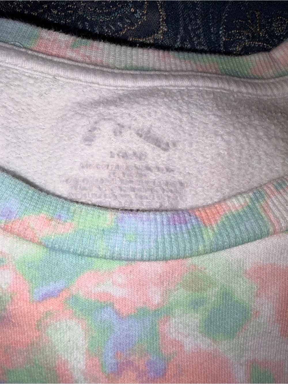 Cat & Jack Pastel Tie-Dye Pink Green Blue Kids Matching Set